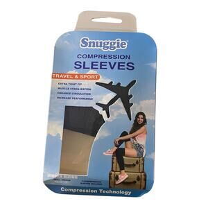 Compression sleeves unisex size XS/S/M Travel Health Packlable